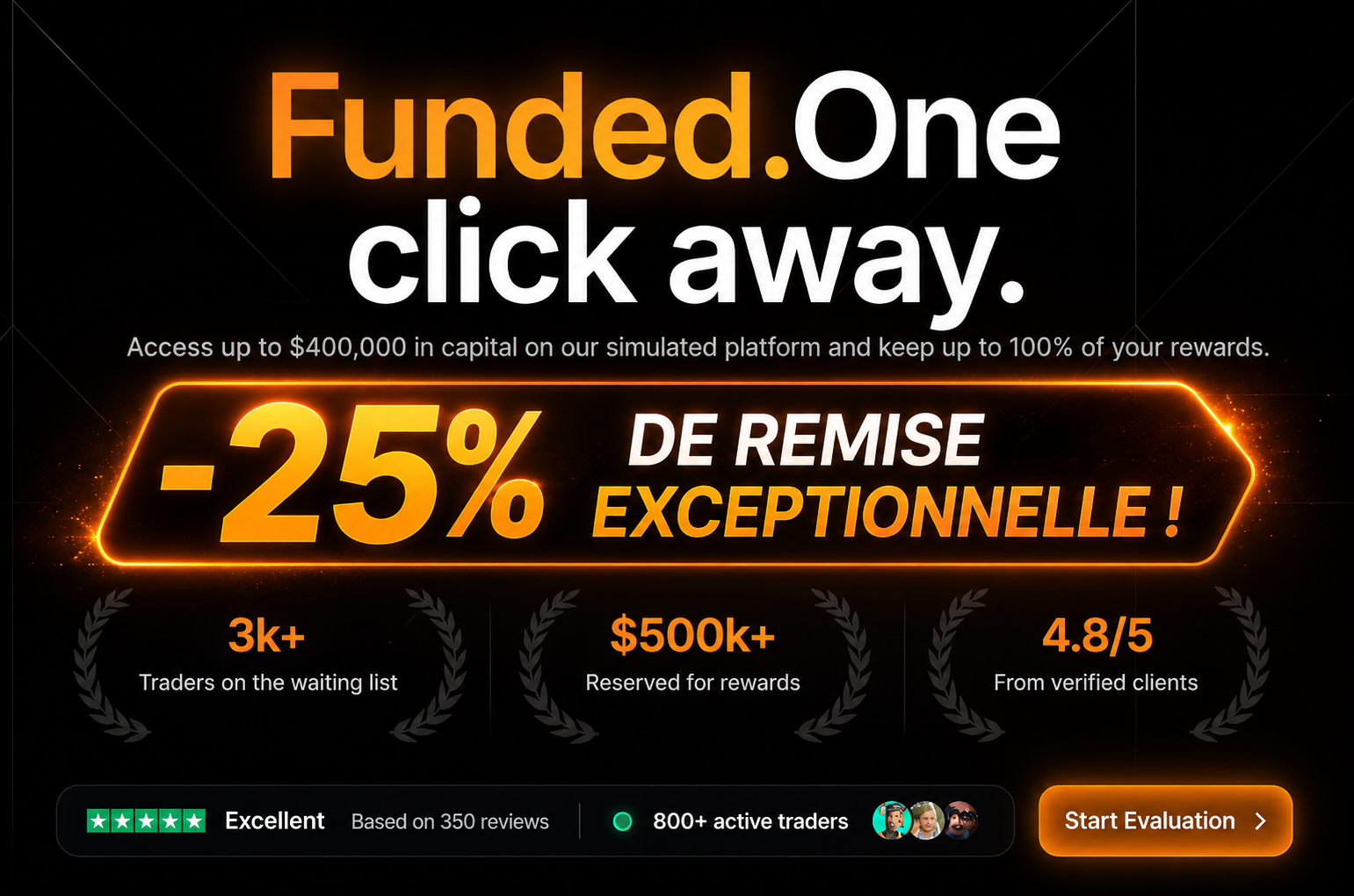 Clickfunded : -25% de remise exceptionnelle