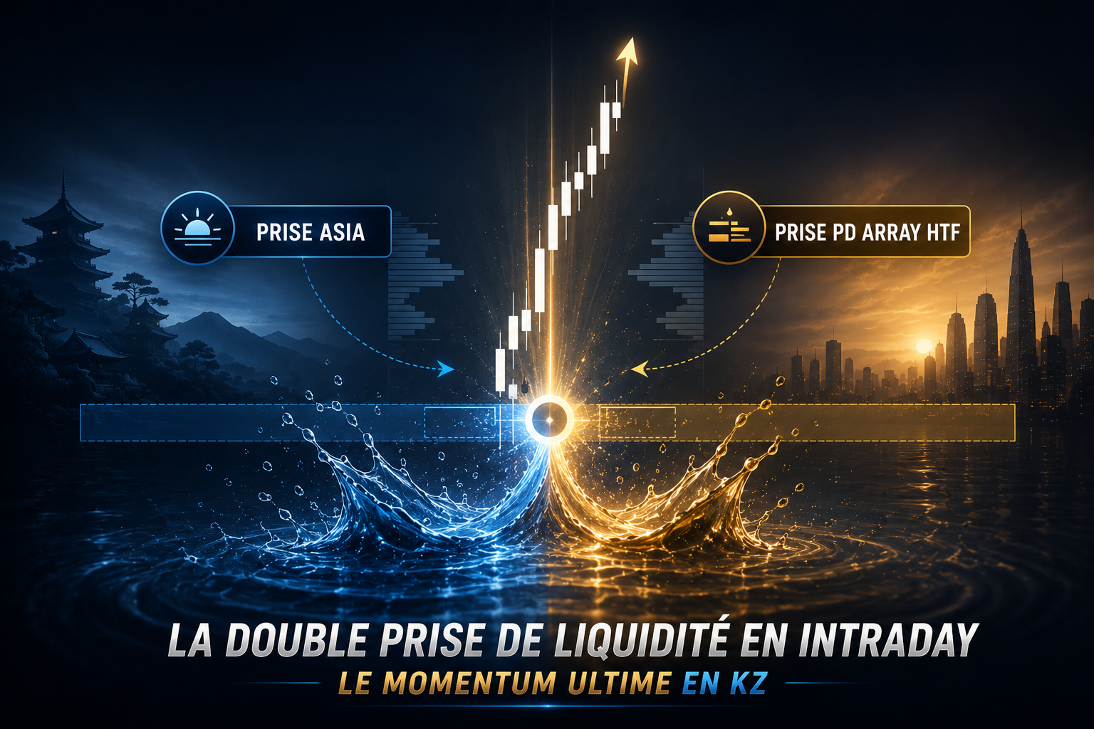 Double prise de liquidite en intraday