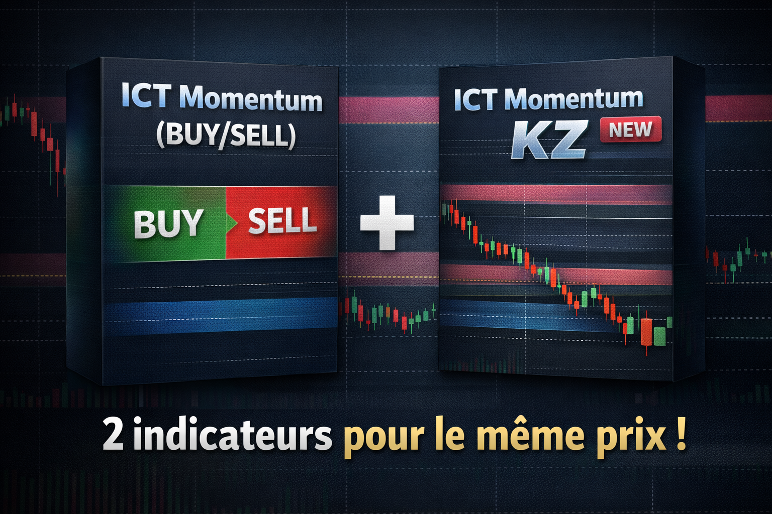 2 indicateurs pour le meme prix avec ICT Momentum