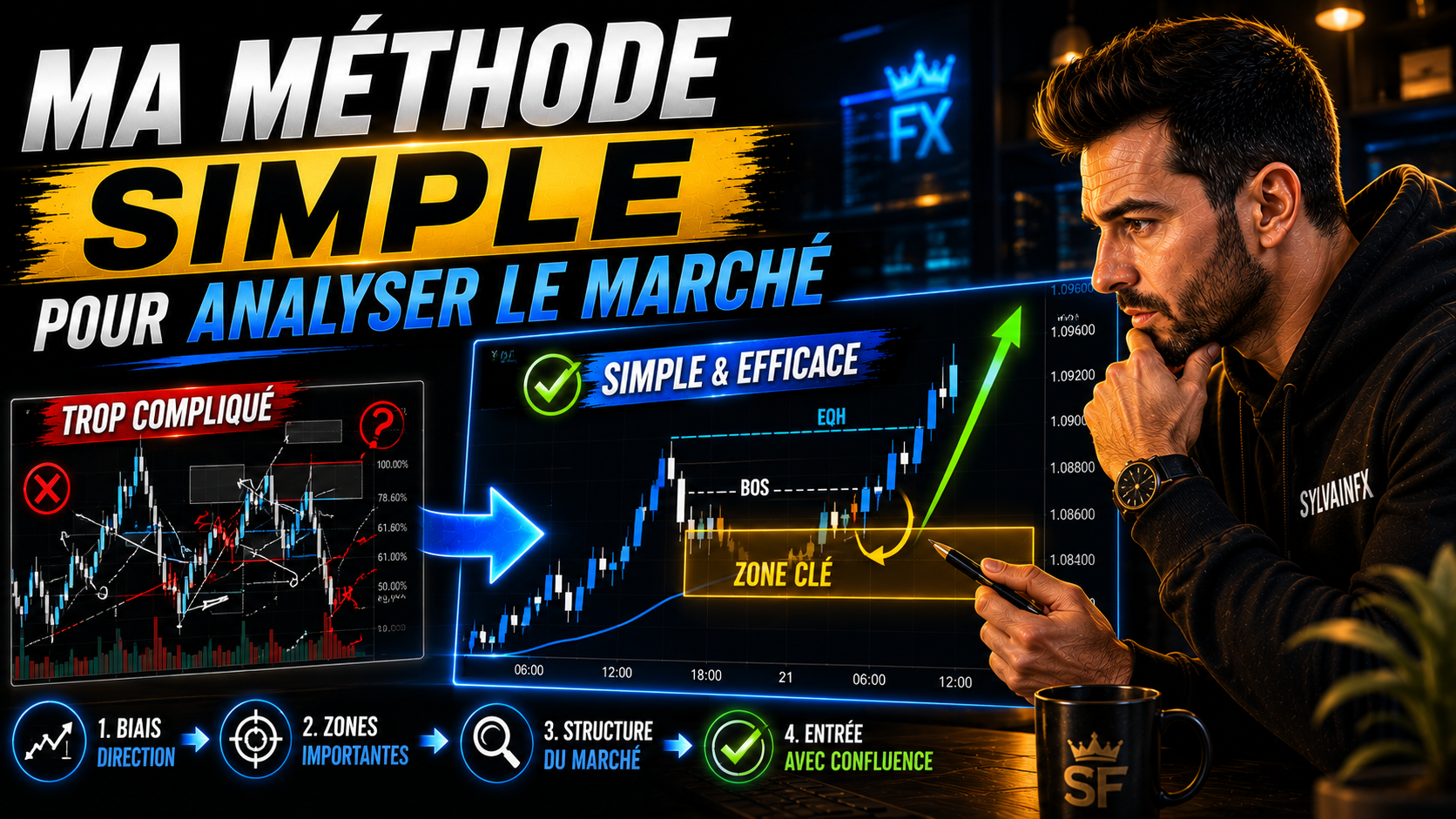 Ma méthode simple pour analyser le marché