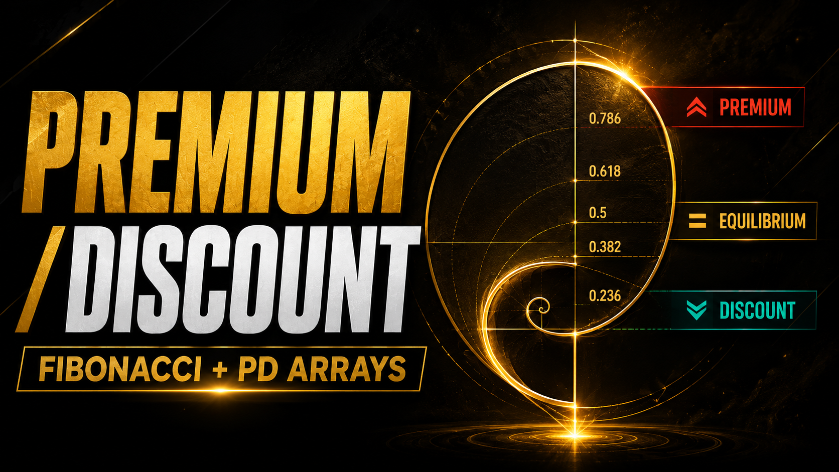 Premium Discount Fibonacci et PD Arrays