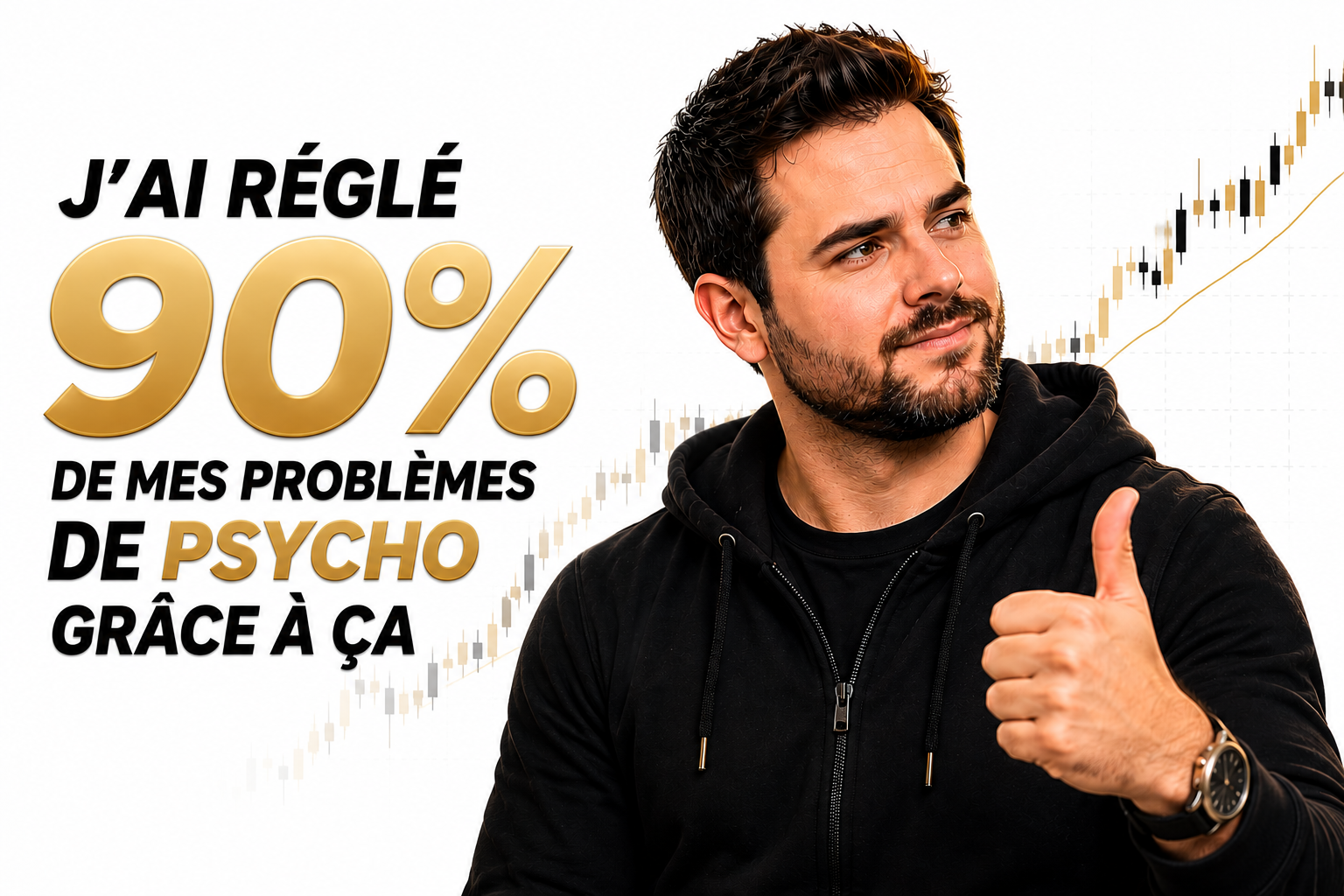 J'ai r&eacute;gl&eacute; 90 % de mes probl&egrave;mes de psychologie en trading