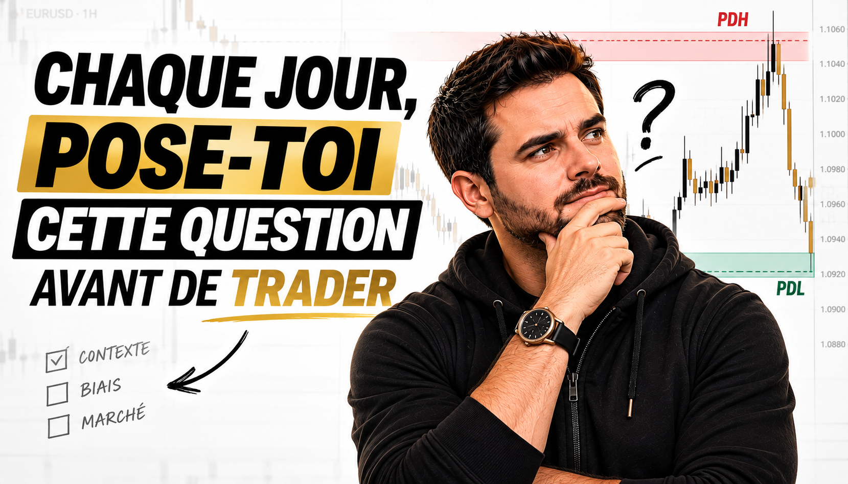 Chaque jour, demande-toi si le march&eacute; va rechercher le PDH ou le PDL