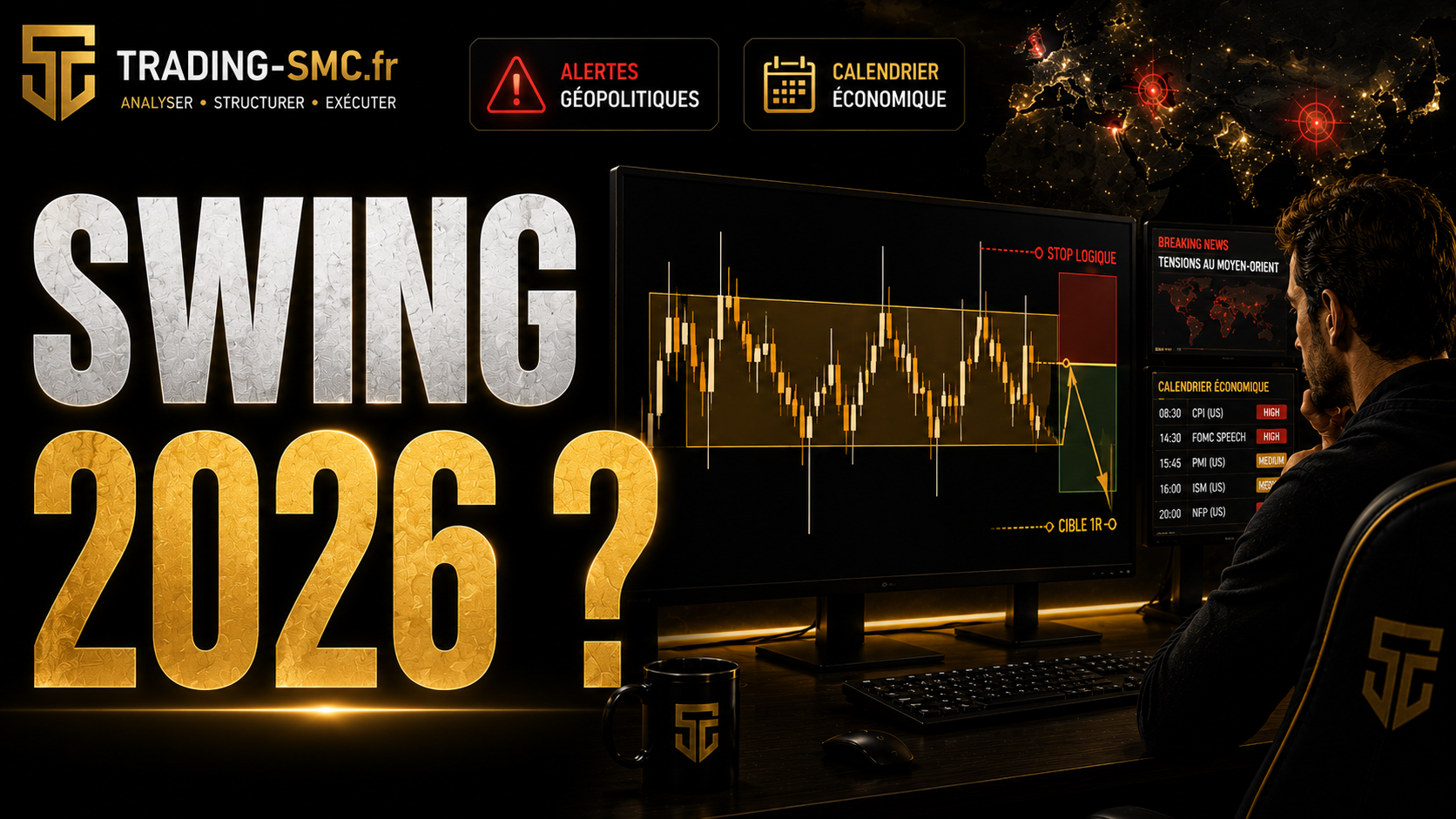 Swing trading H4 et intraweek en 2026