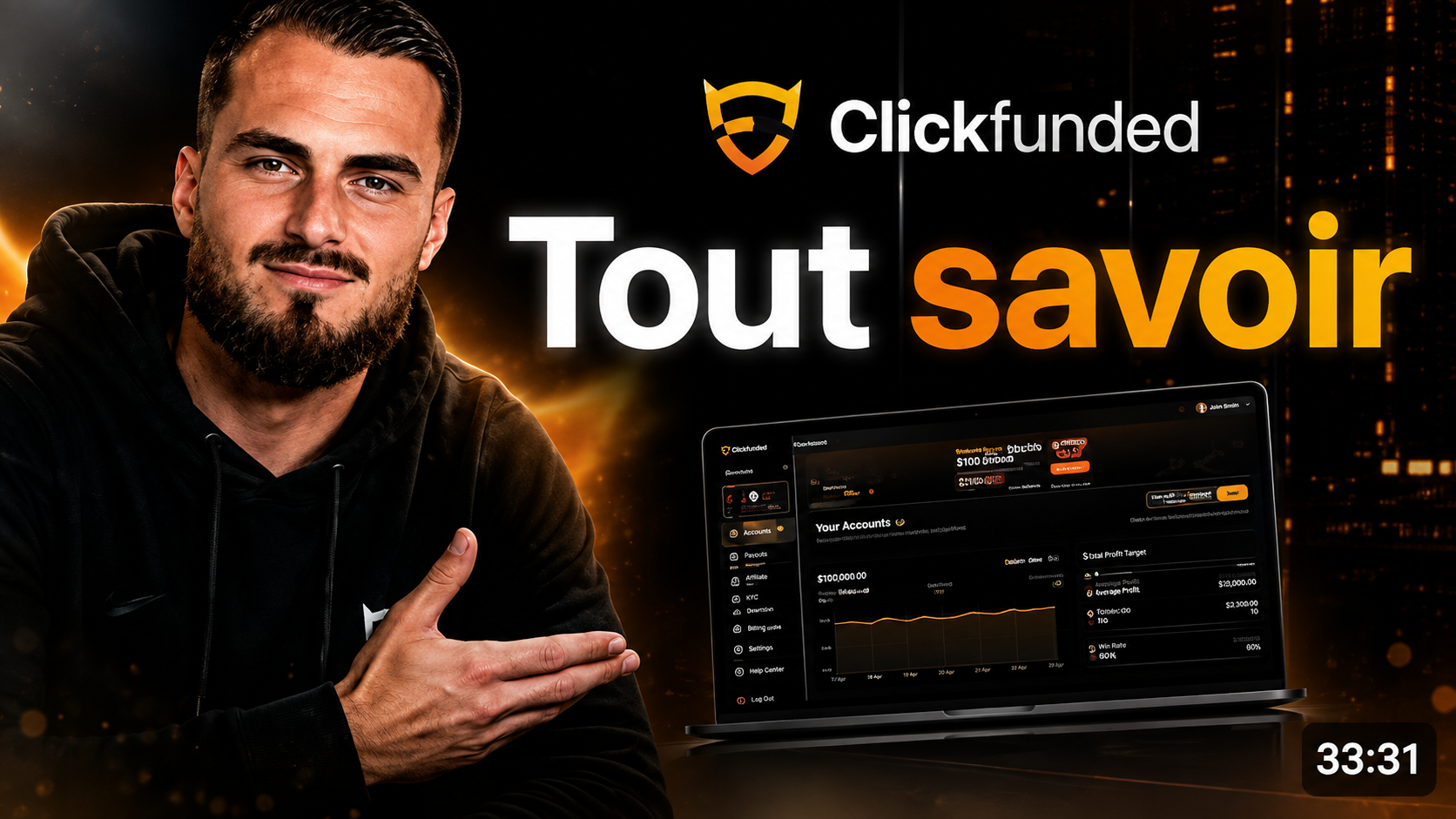 Tout savoir sur ClickFunded par HugoFX
